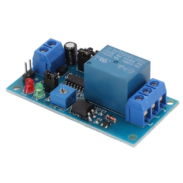 Tidsforsinkelsesrelébrytermodul DC12V Normalt Åpen Utløser for Automatisering Utstyrsmodifisering