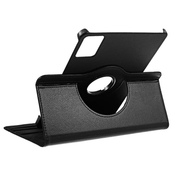 Kompatibel med Lenovo Idea Tab 11\" 360 Litchi-etui - Sort Svart black