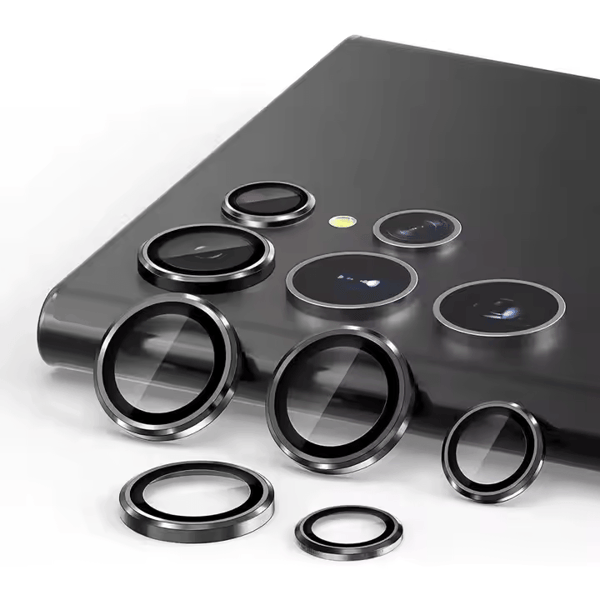 【BEMS】Compatible with Samsung S23 ULTRA Lens Protector Tempered Glass Camera Protection
