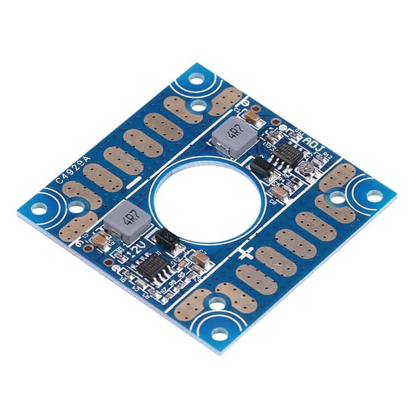 【BEMS】FPV Drone Tilbehør 5V 12V Justerbar Spænding BEC Output ESC Strømfordelingskort PDB