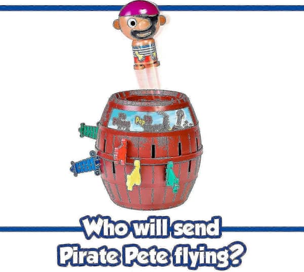 Pop Up Pirate Klassisk Actionspil Kompatibel med Børn