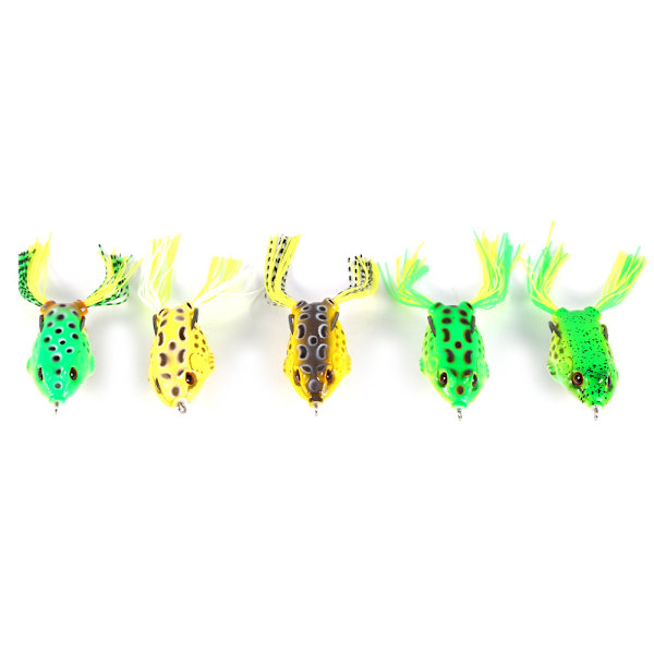 5 st/ask Simuleringsdimma Beten Fiskebeten Crank Bait Hook Tackle Bete För Utomhusfiske
