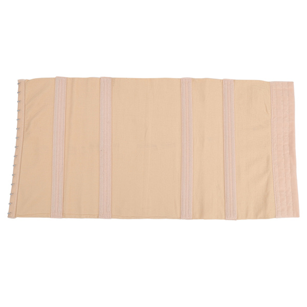 Justerbar Sports Fitness Abdomen Strap Slimming Belly Band Body Shaper Bælte Talje Trimmer Bryst Talje Strap (Hudfarve) M