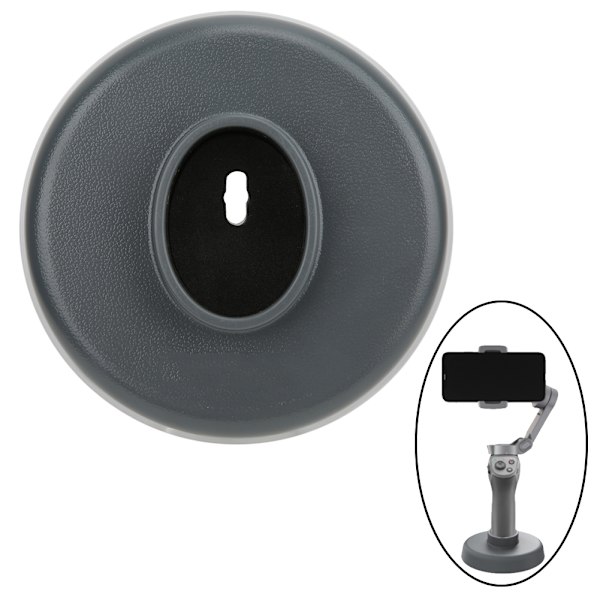 Håndholdt Gimbal Stabilisator Holder Mount Base Stativ Passer til DJI OSMO Mobile 3 Grå
