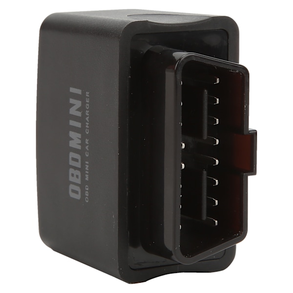 Bil OBD-lader DC12‑24V Dobbel USB LED Digital Display Ladeadapter Universal for kjøretøy