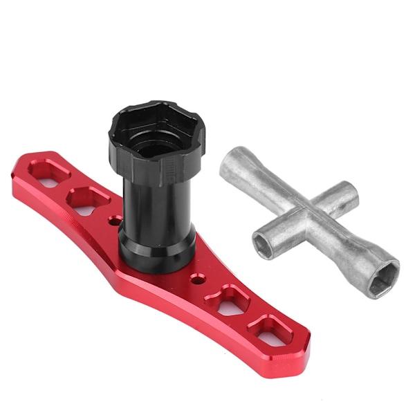 17mm Hjulmutterhylsa Nyckelverktyg M2, M2.5, M3, M4 Hex Korsnyckel för RC Bil / Flygplan