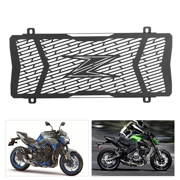 Radiator Grill Guard i Stål, Gitterdæksel, Beskytter, Motorcykel Eftermontering, Passer til Z650 Z 650 Z‑650 2017‑2020