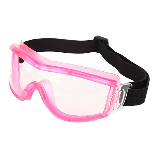 AntiSpittle Skyddsglasögon för Barn - Transparenta Utomhusskyddsglasögon (Rosa)