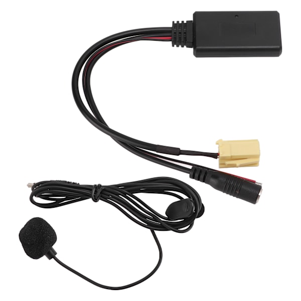 Auton Bluetooth 5.0 AUX IN -kaapeli Handsfree-mikrofoni ABS Lämmönkestävä korvaus Alfa Romeo 159:lle