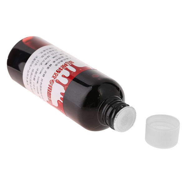 100ml Professionellt Falskt Blod Special Halloween Sår Ärr Zombie Fancy Make Up Falskt Blod