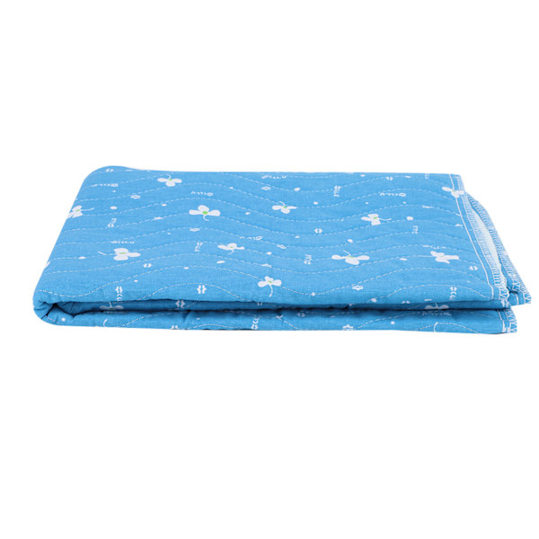 Washable Reusable Incontinence Underpads Absorbent Cotton Bed Pads for Elder Children (2#)