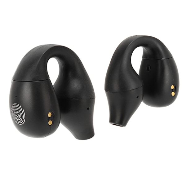 Bluetooth 5.3 Hörlurar HiFi Öronkrok Bluetooth Hörlurar med Digital Display för Arbete och Sport