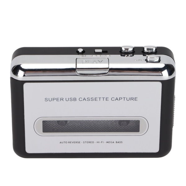 TIMH Tape til MP3 Converter Stereo 3,5 mm bærbar USB-kassetteafspiller med høretelefon til bærbar pc