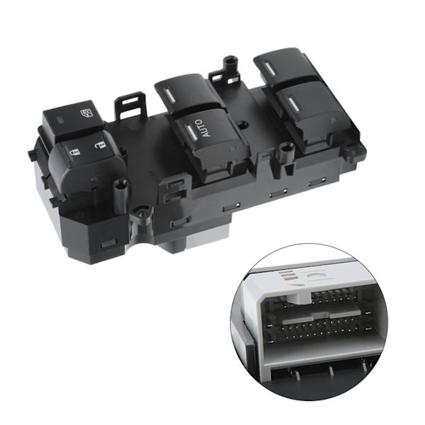Electric Master Power Window Switch Compatible with Front Left Window, Compatible with Accord 2014 2018