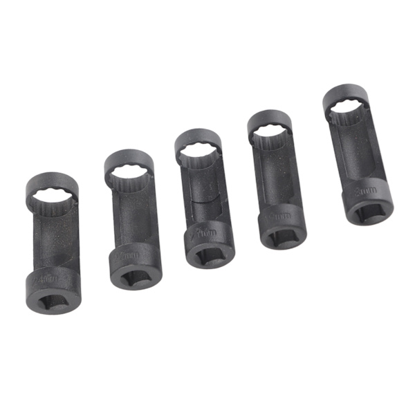 5 st Fjäderbensmutter Sockelset Fjäderbenshylsa 1/2in Drive 18‑24mm för bilreparationsverktyg