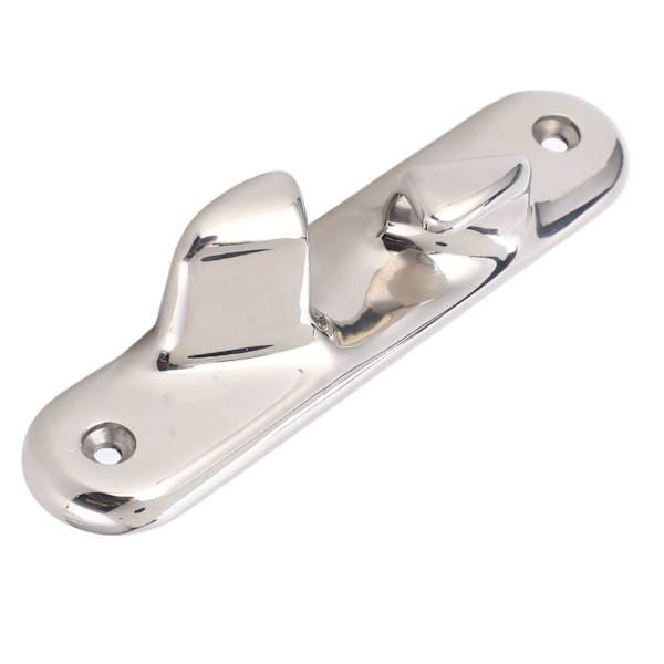 152 mm/5,98 tommer Lige Bovklampe Line Cleat Hardware 316 Rustfrit stål Bådskib Yacht Tilbehør