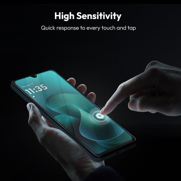 【BEMS】2-Pack Motorola Moto G06 Screen Protector - Tempered Glass 9H - Super Quality 3D