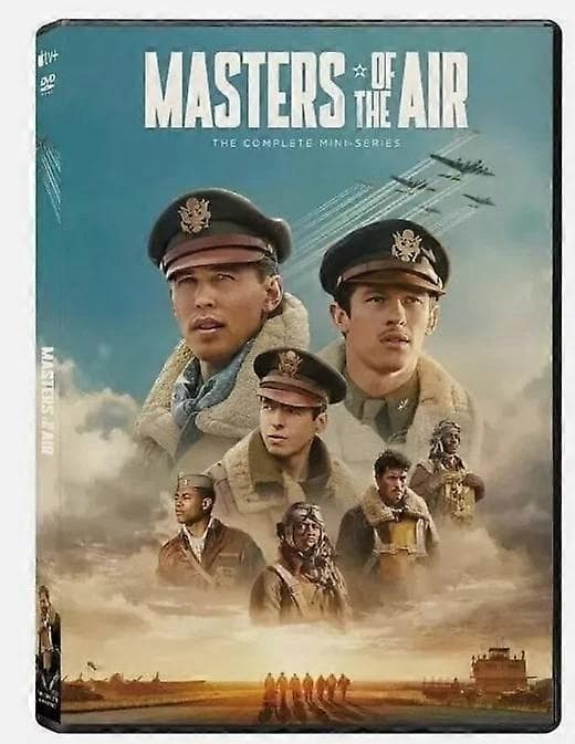 Masters of the Air: (DVD, 2024, 3-Disc Box Set) Engelsk Version Ny[BEMS]
