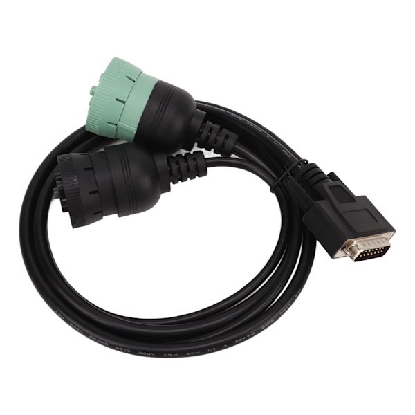 DB15 - 6P J1708 9p J1939 diagnostinen adapterikaapeli 402048 Plug and Play Korkea joustavuus kuorma-autolle