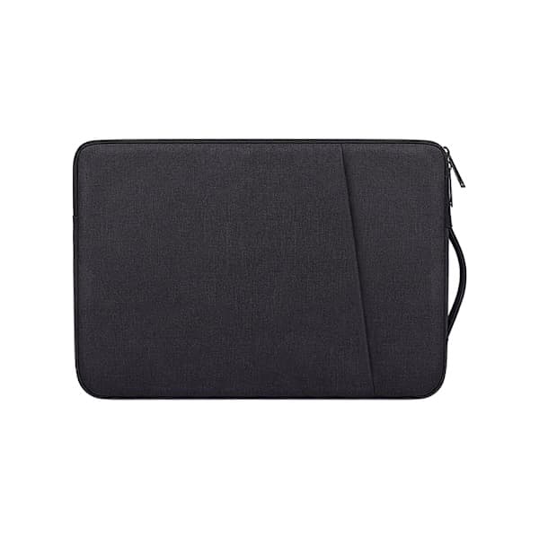 Laptop sleeve 14,1 tommer/15,4 tommer lærred Sort Sort