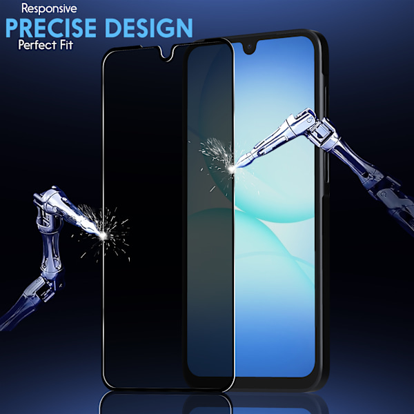 2-Pack Compatible with Samsung A17 Privacy Screen Protector - Tempered Glass 9H - Super Quality 3D