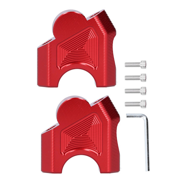 28 mm rød motorcykelstyr Riser Passer til Benelli TRK251/502C/TRK502/502X/Cub BJ500/752S