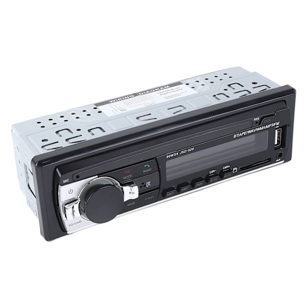 12V Autoradion MP3-soitin Bluetooth-puhelutoiminnoilla FM-radio Auton stereokaiutin kaukosäätimellä