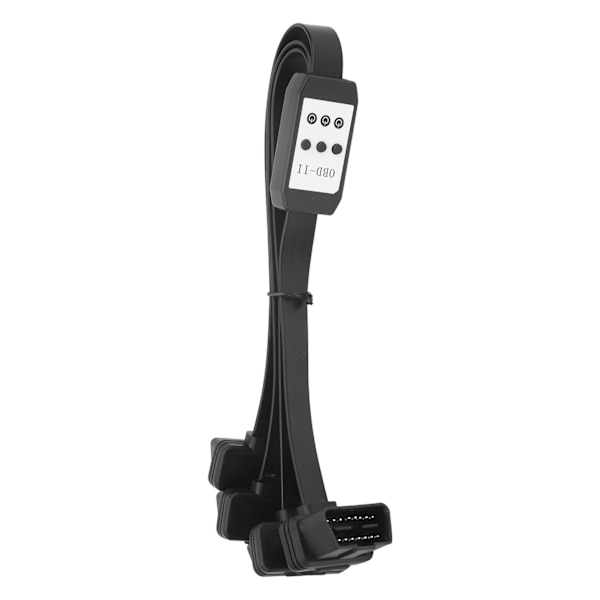 1 till 3 OBD2 förlängningskabeldelare 1,57 fot 16-stifts anslutningssladd med Switch Car Diagnostic Tool