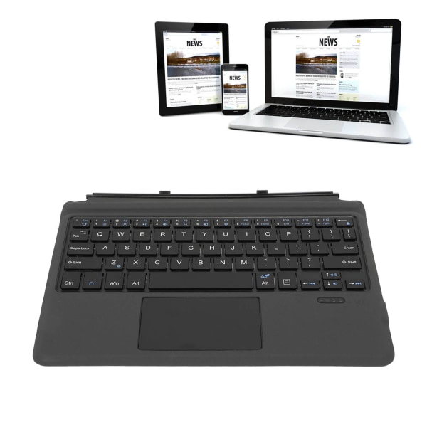 TIMH For Surface Go Keyboard BT trådlöst tangentbord med pekplatta för Microsoft Surface Go 3 2021 för Surface Go 2 2020 för Surface Go 2018
