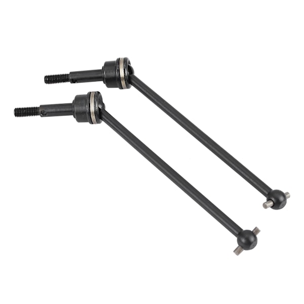 2 kpl Metallia Etu- ja Takakardaanit HIMOTO E10MTL E10MT E10BP 1/10 RC-autolle (Musta)