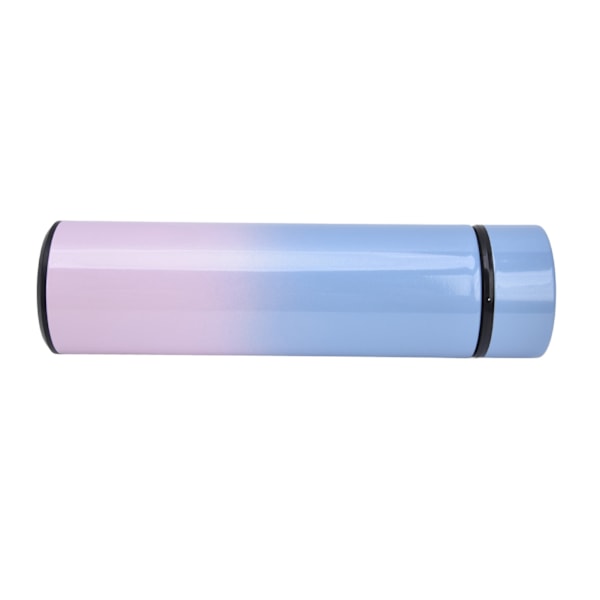 Smart LED-display Vakuum Isolerad Vattenflaska 500ml - Blå/Rosa