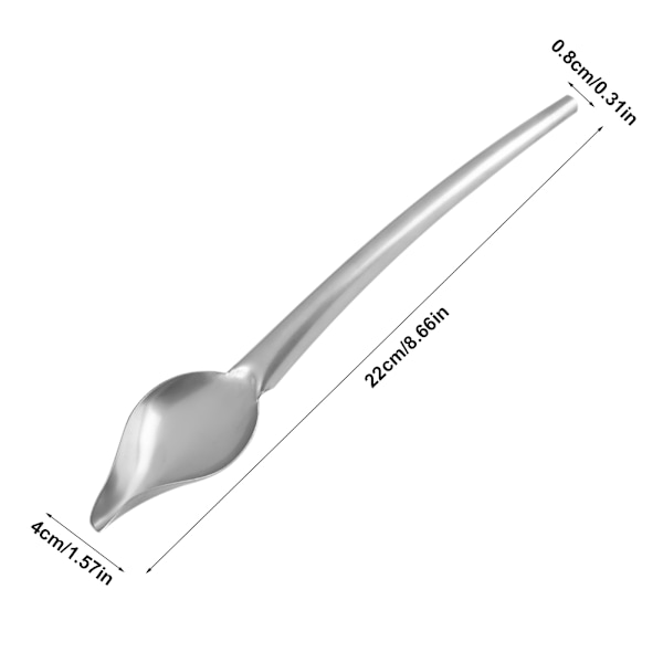 Sausskje Draw Tool - Rustfritt Stål Dressing Dessert Mat Plate Dekor Design