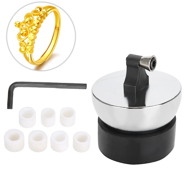 Smykkeverktøy Ring Setter Klemme Rustfritt Ring Gravering Ball Diamant Stein Setting Verktøy