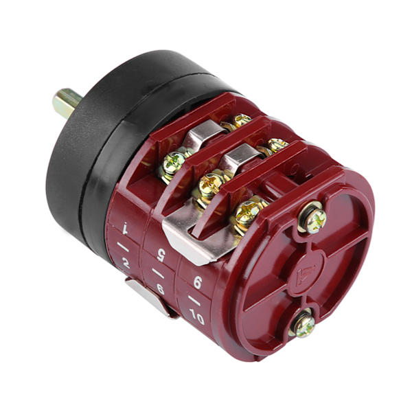 220V/380V 32A Däckväxlare Maskinmotor Framåt Backströmbrytare Vridbordspedalströmbrytare