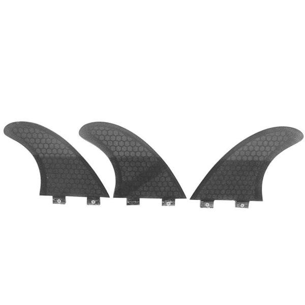 3 st/set Glasfiber Surfbräda G3/G5 Fenor Surfing Stand Up Paddle Fin Thruster (Svart)