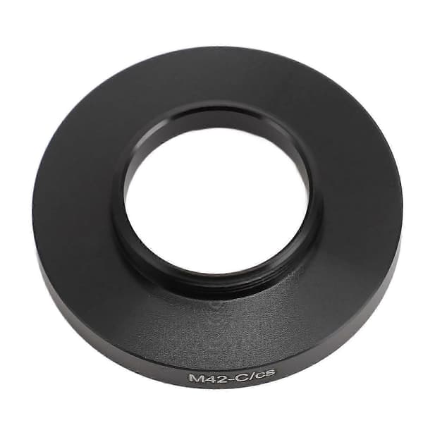M42 til C CS-adapterring M42x0,75 mm hunn til C CS-adapterring for makrofotograferingsteleskop