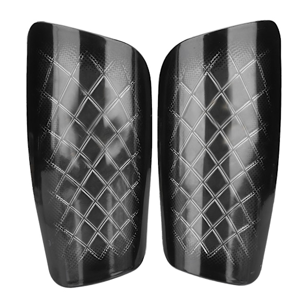1 Par Fotbollsskydd för Vuxna Sport Shin Guards Bensskydd Svart