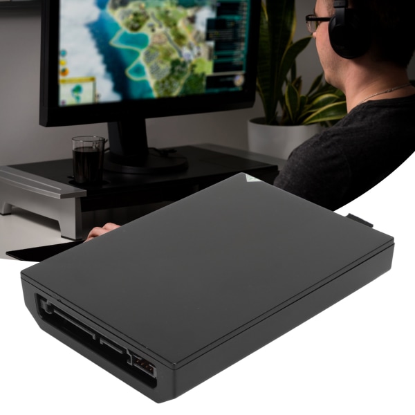 TIMH Pelikonsolin kiintolevylevy Kevyt kulutusta kestävä kiintolevy Xbox 360 Slim Games 250G:lle