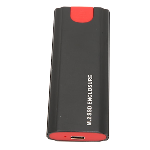 M.2 NVME SSD Kabinet 10 Gbps Højhastighedsoverførsel PCIe NVMe m Nøgle M.2 SSD Kabinet Adapter Sort