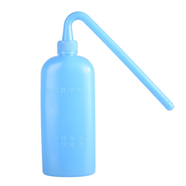 TIMH 230 ml Bærbar plastikkolostomipose Rengøringsflaske Vaskeværktøj, tilbehør