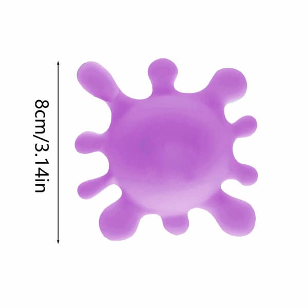 NY SPLOOT SPLAT, Lilla FARVE VALGT, STRESSBOLD AFLASTER, SENSORISK FIDGET Purple