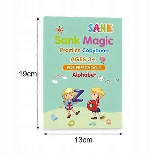 Magiska rit- och skrivböcker Kompatibel med barn Återanvändbara
