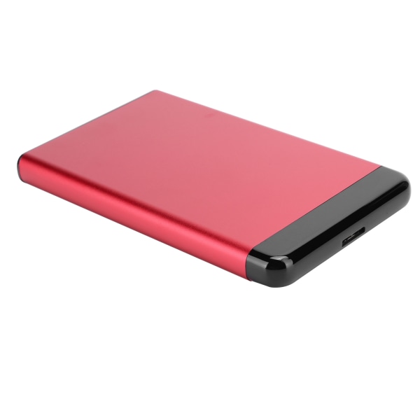TIMH mobil harddiskkabinett USB3.0 bærbar 2,5 tommers SSD/HDD SATA aluminiumslegeringskabinett 8TB Rouge