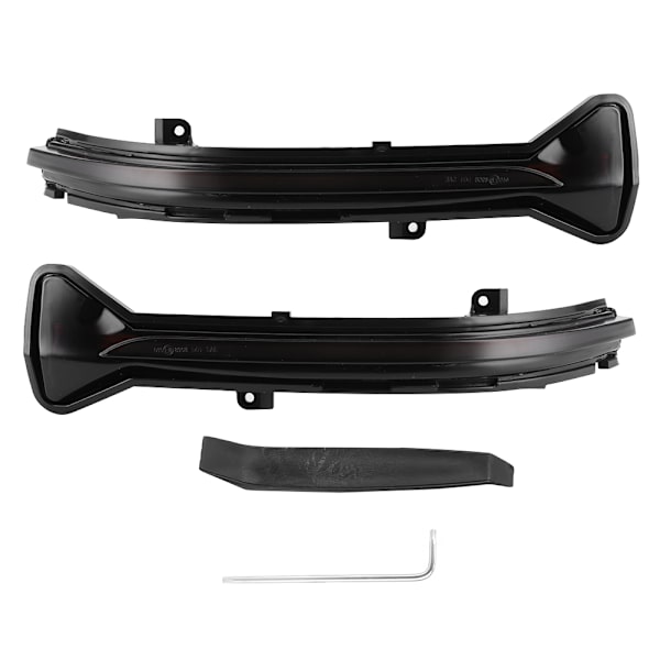 LED-dynaamiset virtaavat vilkut, peilipeilin vilkku, sopii 5/6/7-sarjaan G30 G31 G32 G11 G12
