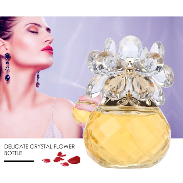 60 ml Naisten Lady Pitkäkestoinen hajuvesi Flower Wood Fragrance Hajuvesi Keltainen Kulta++/