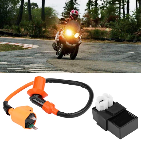 2st Tändspole DC CDI Box Kit för Kymco SYM Vento Scooter GY6 Motor 125CC 150CC