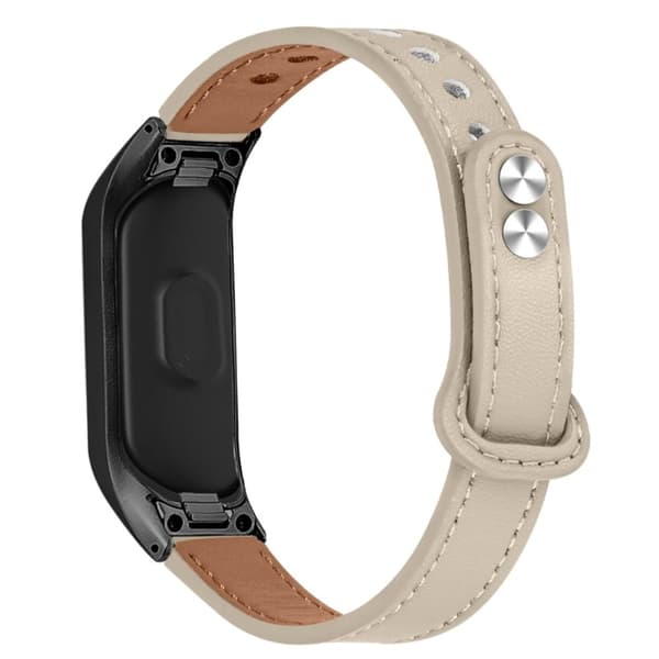 Samsung Galaxy Fit urrem i koskind - Elfenben[BEMS] White white