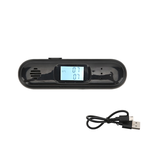 High Precision Breathalyzer LED High Definition Display Bärbar beröringsfri Breath Analyzer Tester