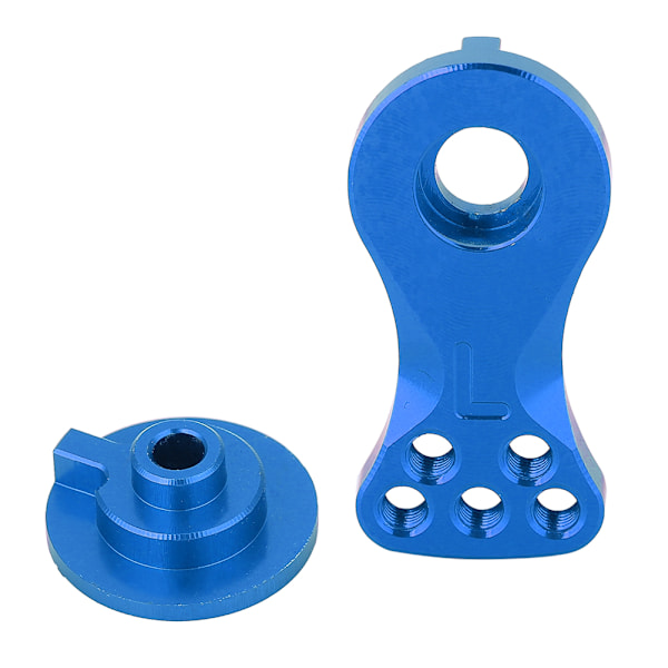 Styrearmen i metall av aluminiumlegering 23T passer for 1/10 1/8 bilmodell (Blå N10228NB)