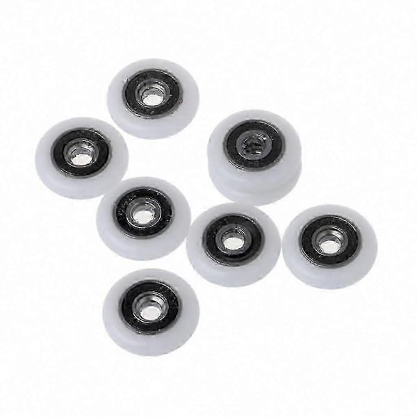 8 kpl liukuoven rullalaakerit, varalaakerit, 18,5 20 25 27 mm 20mm